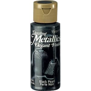 Black Pearl Metallic Acrylic Paint, Stencil Supplies