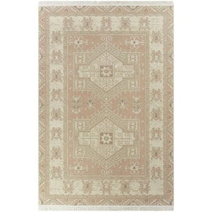 Isabella Pink 5 ft. x 7 ft. Oriental Persian Area Rug