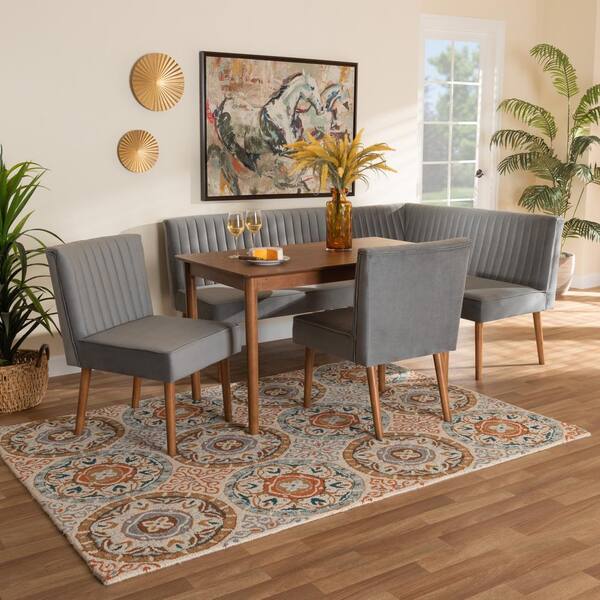 Baxton studio 5 piece dining deals set