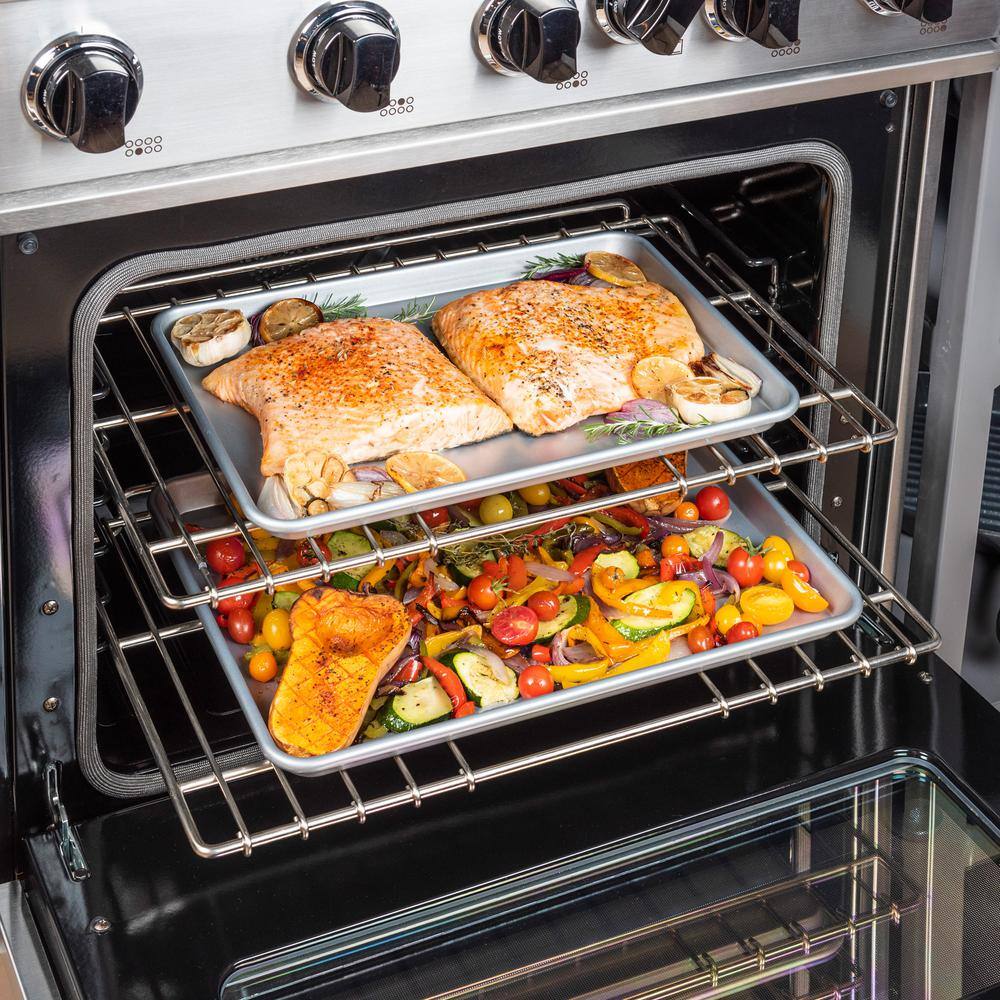 Viking Nonstick Aluminized Steel 3-Piece Baking Sheet Set