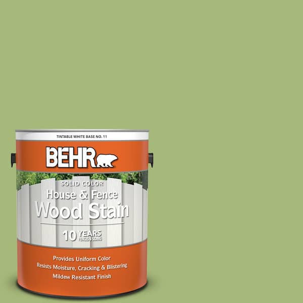 BEHR 1 gal. P3705 Lazy Caterpillar Solid Color House and Fence