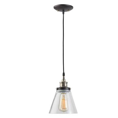 It's Exciting Lighting 24-LED Nickel 2.25-Watt Integrated LED Battery  Operated Ceiling Pendant with Frosted Glass Shade IEL-5778 - The Home Depot