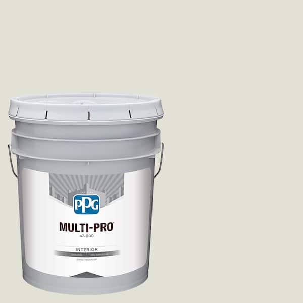 MULTI-PRO 5 gal. PPG1125-1 Rain Cloud Eggshell Interior Paint