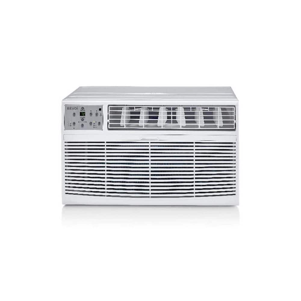 14,000 BTU 230/208-Volt Through-the-Wall Air Conditioner Cools 700 Sq. Ft. with Heater and Remote in White price history on PriceWatchPro