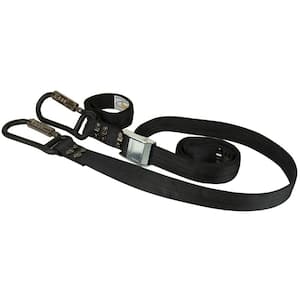 LockStraps 8.5 ft. Locking Cambuckle Tie-Down with Soft Tie