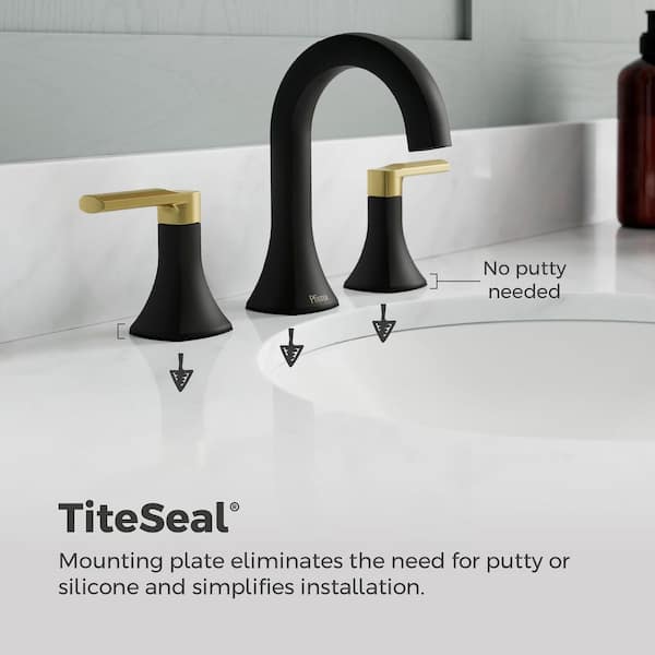 Pfister Vaneri 8 in. Widespread Double Handled Bathroom Faucet in