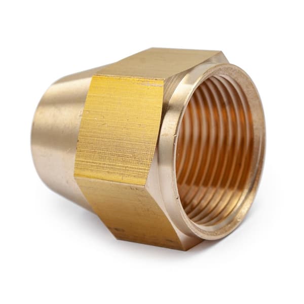 Generic Brass Flare 7/8 OD x 3/4 Male NPT Connector Tube Fitting(Pack of  50)