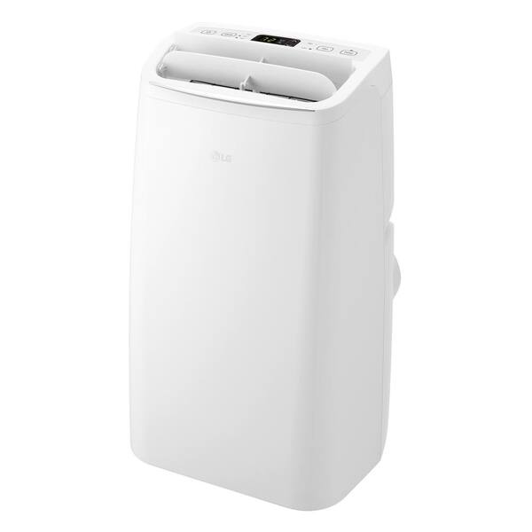 Reviews For Lg Electronics 10 000 Btu 6 500 Btu Doe 115 Volt Portable Ac W Dehumidifier Function And Lcd Remote In White Lp1018wnr The Home Depot