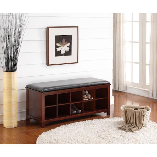 Linon home decor storage bench deals