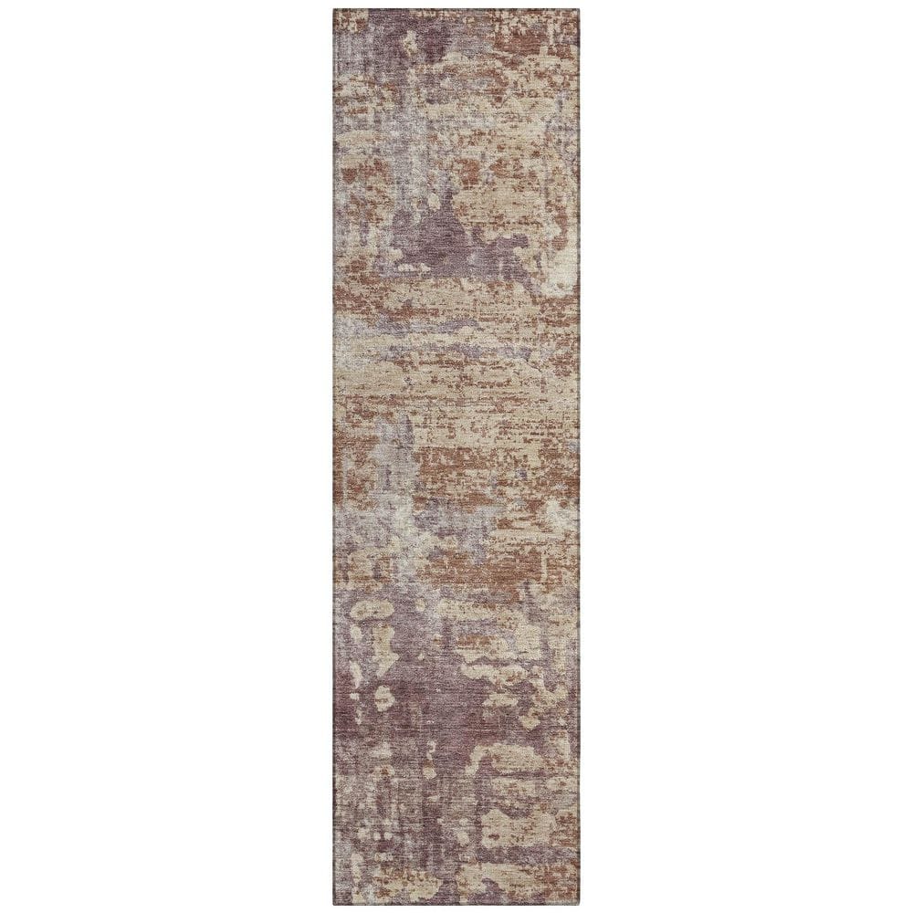 Chantille Machine Washable Indoor/Outdoor Abstract ACN2750 Paprika 2 ft. x 7 ft. Runner Rug price history on PriceWatchPro