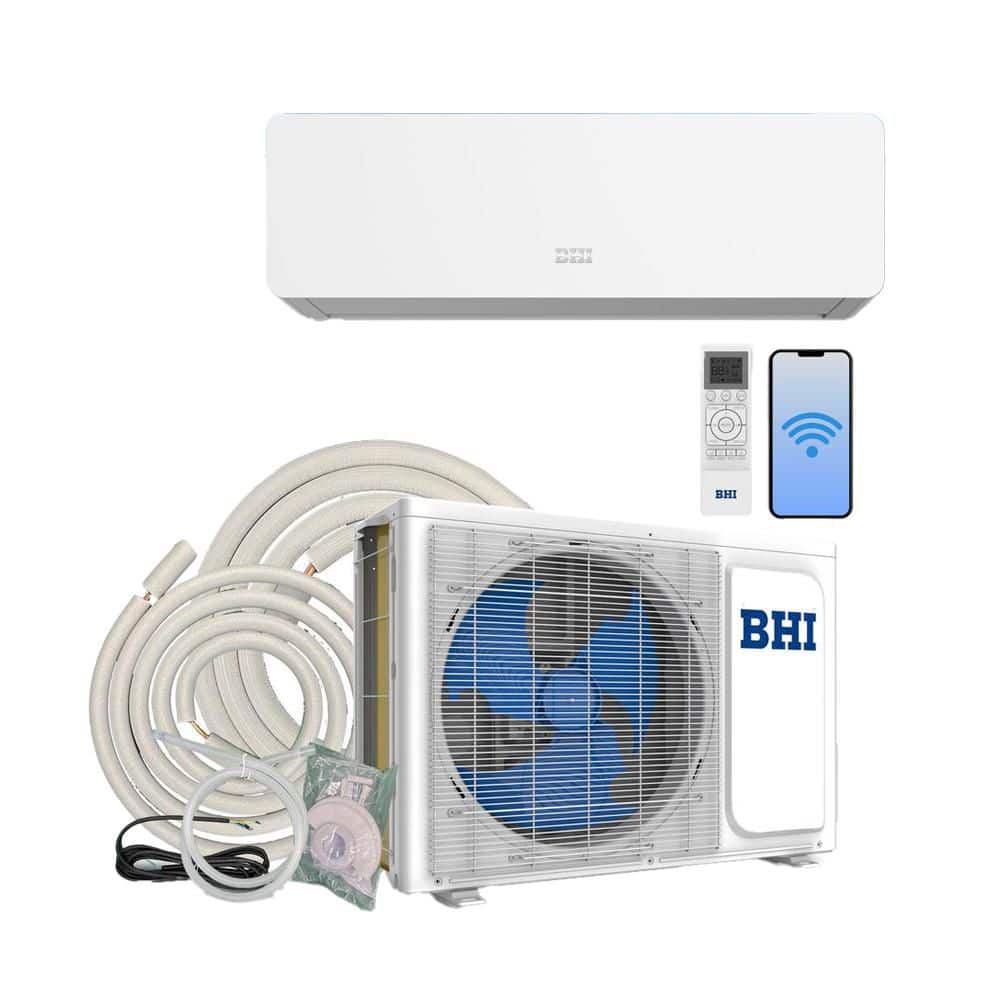 BHI 12,000 BTU 115-Volt, 19 SEER2, Wi-Fi, 600 sq. ft