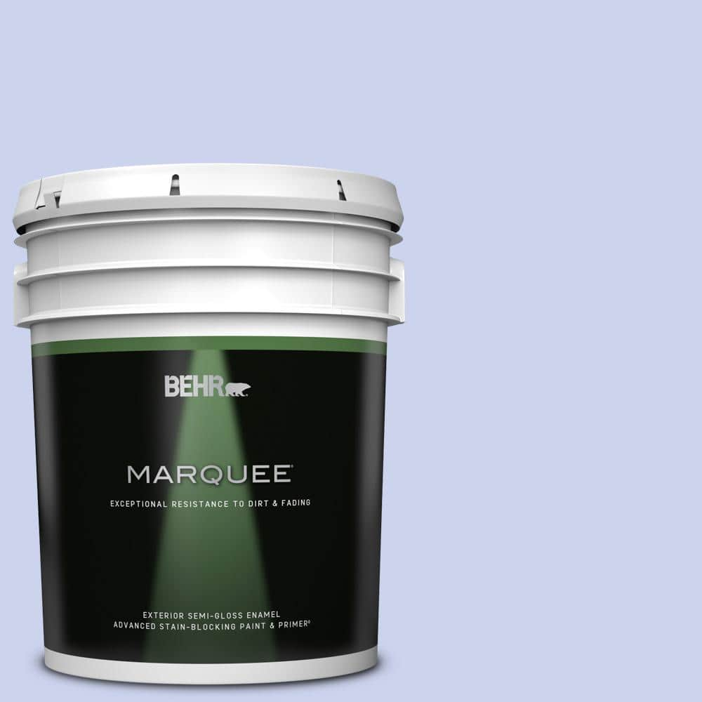 5 gal. #P540-2 Garden Fairy Semi-Gloss Enamel Exterior Paint & Primer -  BEHR MARQUEE, 04805905