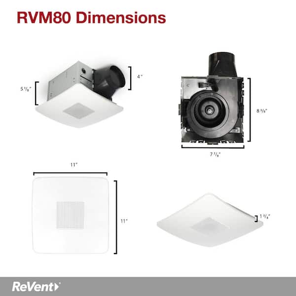 80 CFM Ceiling Easy Roomside Installation Bathroom Exhaust Fan with Bluetooth Speaker and 2-Way Smartphone Communication 80 CFM Ceiling Easy Roomside Installation Bathroom Exhaust Fan with Bluetooth Speaker and 2-Way Smartphone Communication