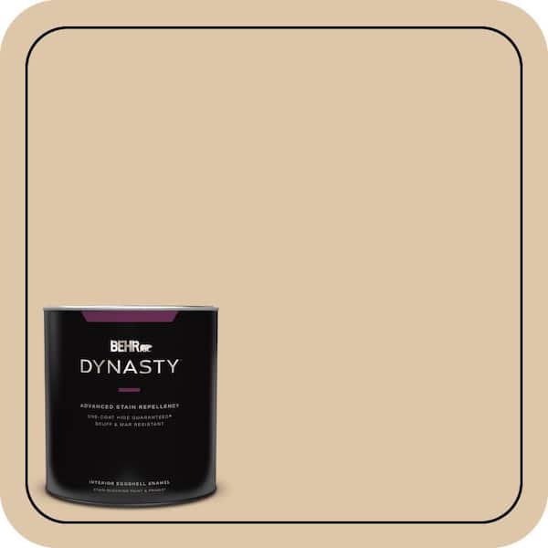 BEHR DYNASTY 1 qt. #PPU4-13 Sand Motif Eggshell Enamel Interior Stain-Blocking Paint & Primer