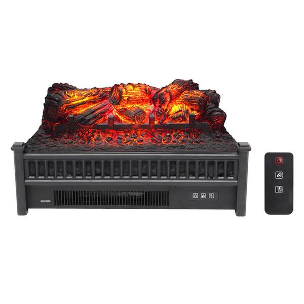 Winado 23 In Electric Fireplace Logs With Remote Control 320826394030 The Home Depot Winado 23 In Electric Fireplace Logs, Remote Control Electric Fireplace Logs