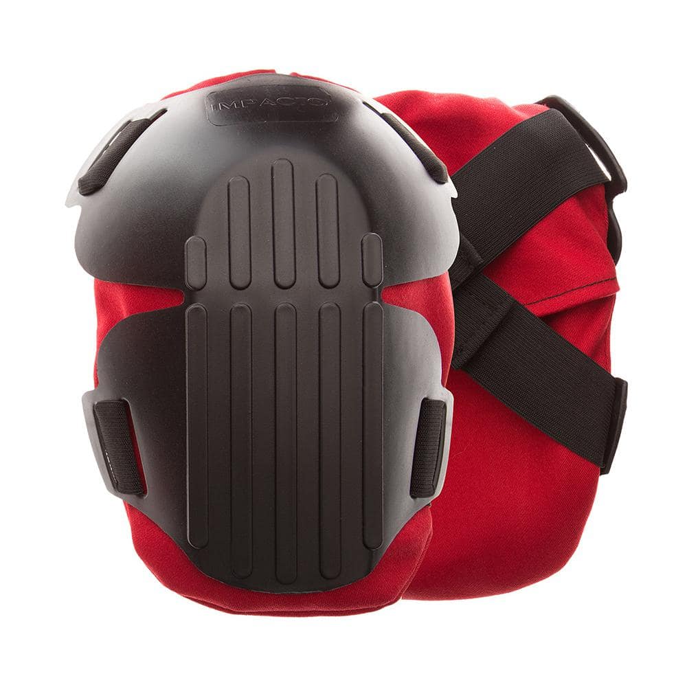  Black/Red Gel Fire Retardant Work Knee Pads