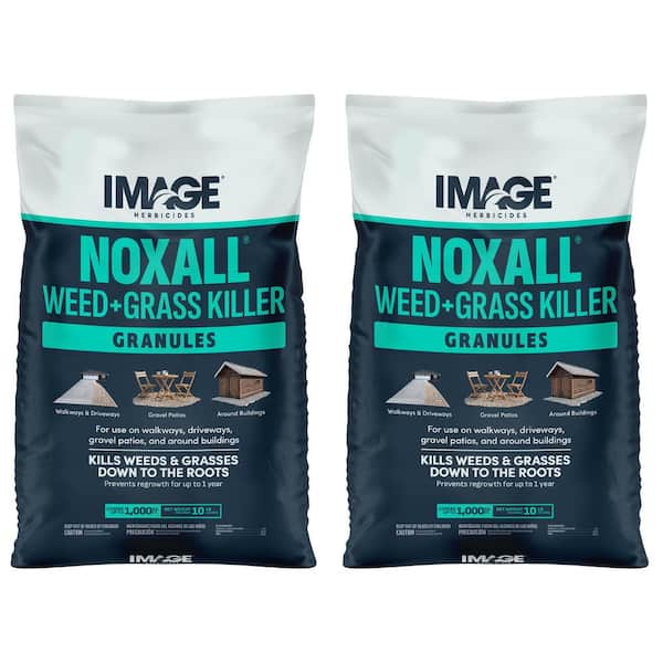 IMAGE 10 lb. 1,000 sq. ft. Outdoor Patio, Driveway and Walkway Noxall Vegetation Killer Granules (2-Pack)