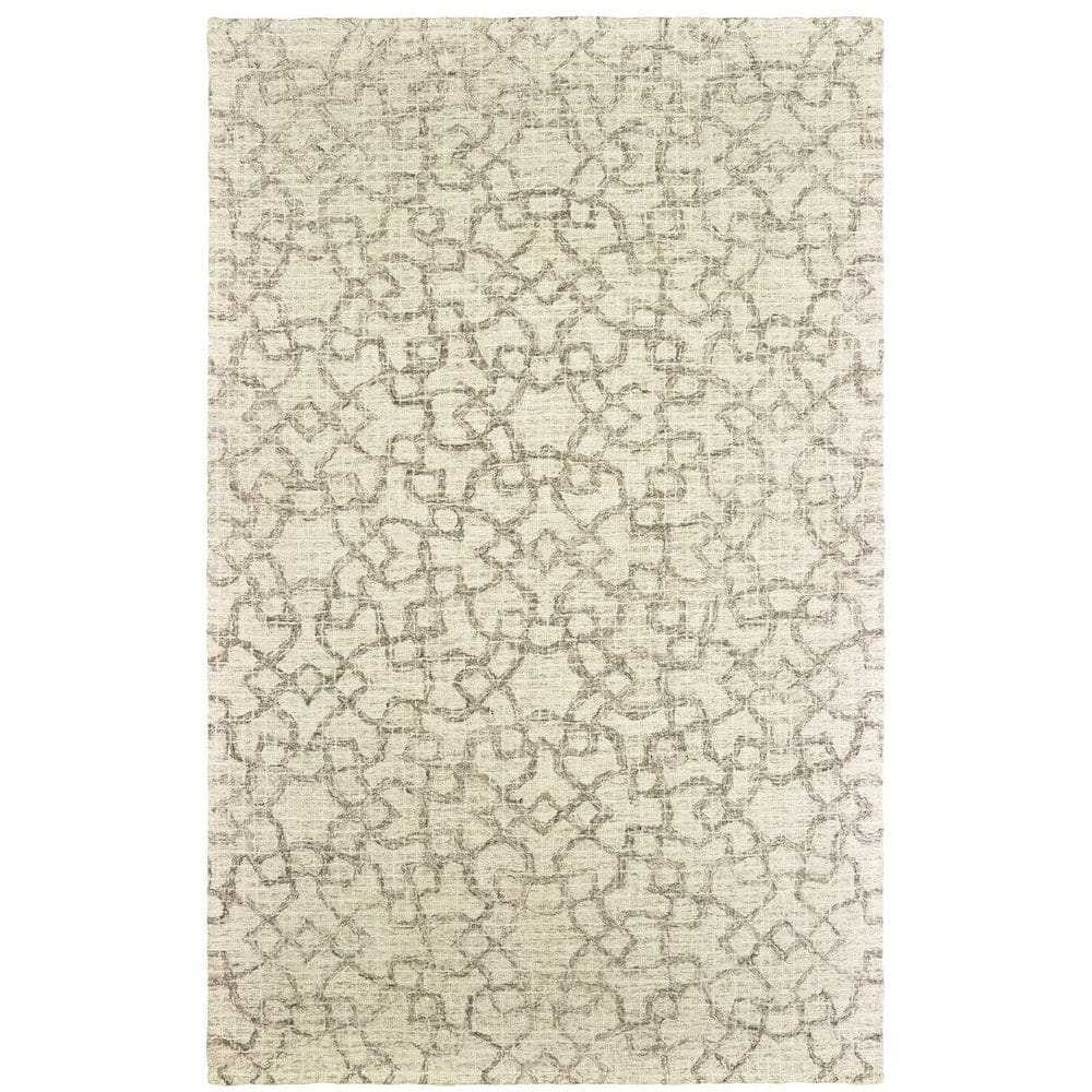 5 X 8 Brown Geometric Washable Area Rug Runner Rug price history on PriceWatchPro
