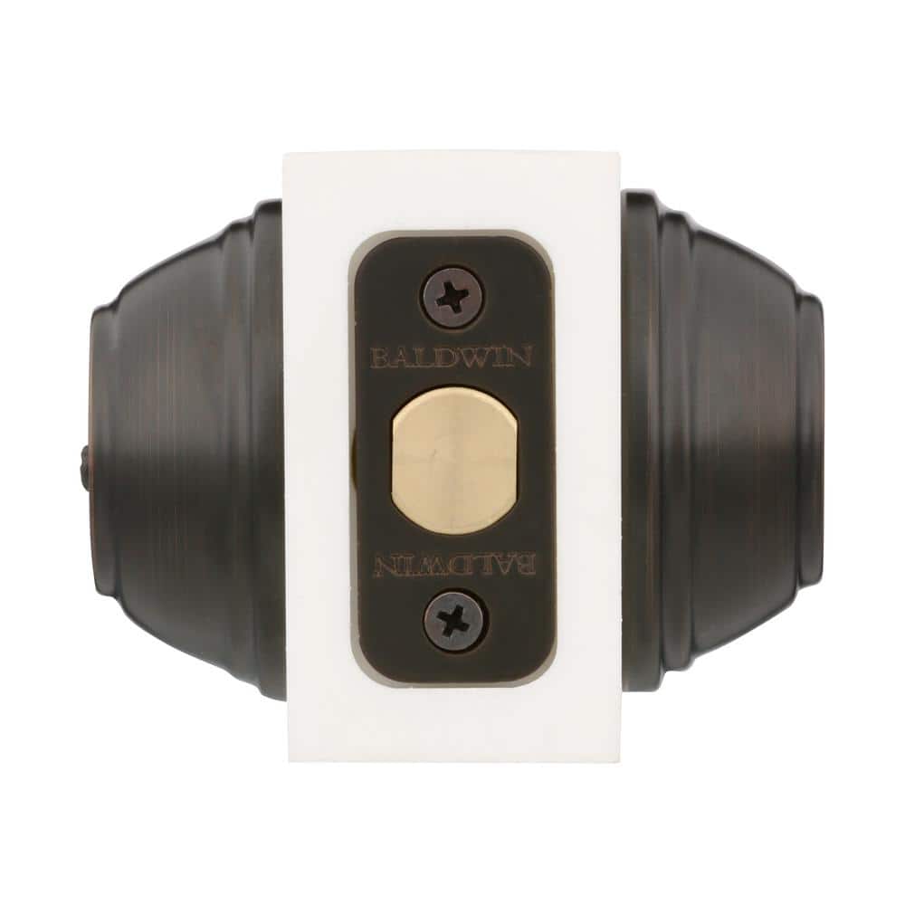 Venetian Bronze Double Cylinder Round Deadbolt Lock