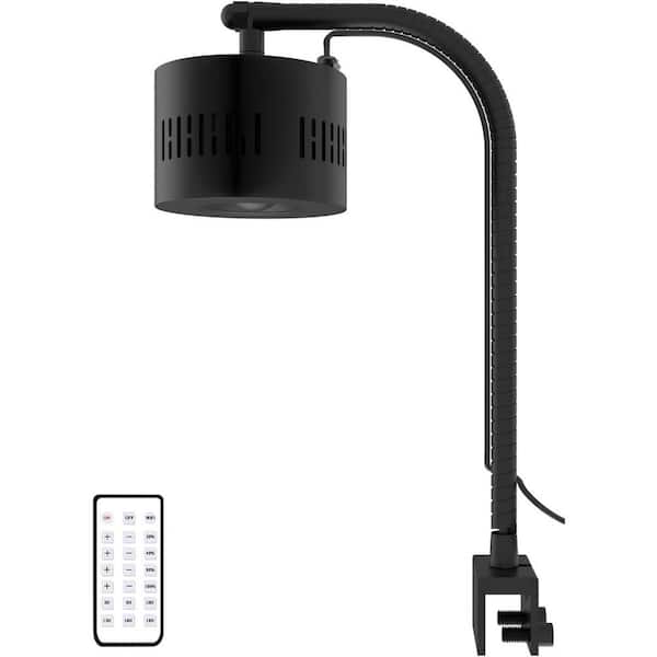 Aquarium LED Light Full Spectrum Reef Coral Light with Remote Gooseneck for Saltwater Fish Tank 10 Gallon