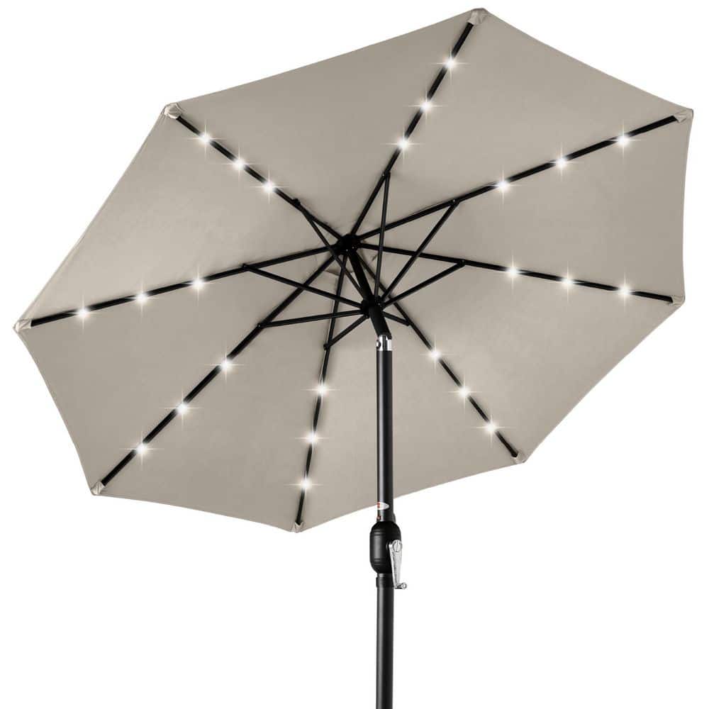 best brand patio umbrella Choice Products 10ft Outdoor Umbrella, Outdoor Table Umbrella, Yard Umbrella, Market with 6 Sturdy Ribs, Push Button, Tilt and Crank Turn your outdoor dining area into a shaded lounge for family and friends for any occasion 10ft 3-Tier Patio Market Umbrella