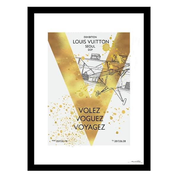 VENICE BEACH Collections Vintage Fashion Travel Style by Fairchild Paris 1-Piece Framed Graphic Print Abstract Poster Art Print 18 in. x 14 in.