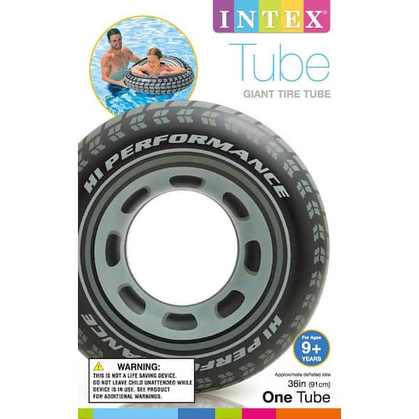 for sale online Intex Giant Inflatable Tire Tube 59252EP 