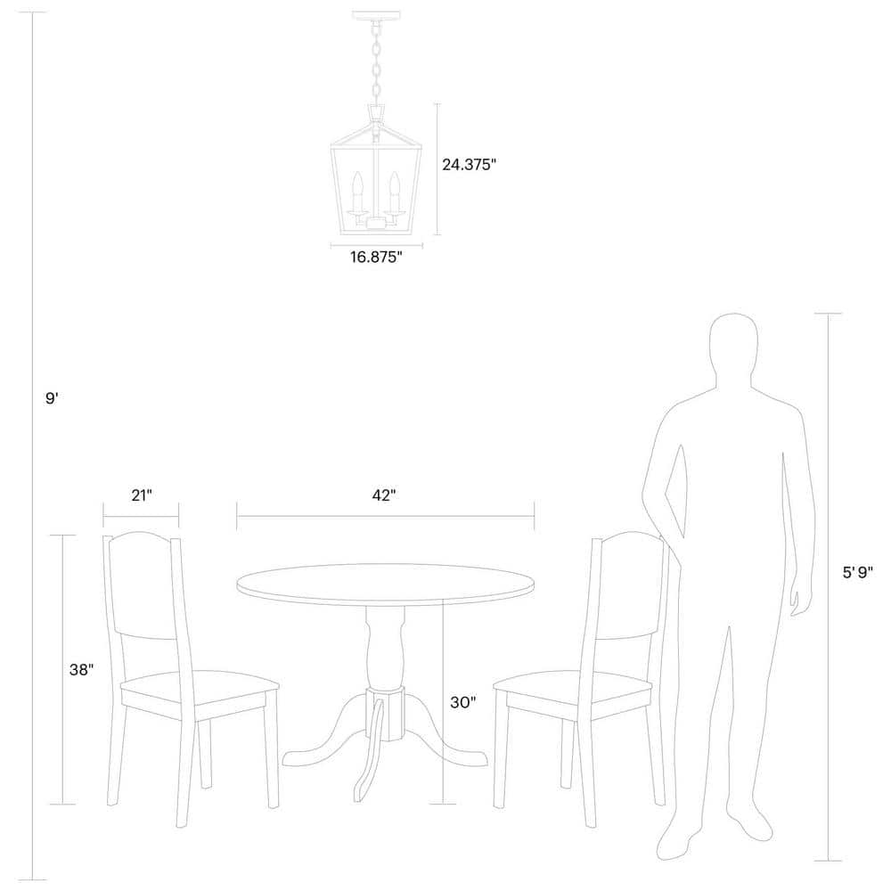 Elegant 3-Light Brushed Nickel Mini Pendant for Indoor/Outdoor