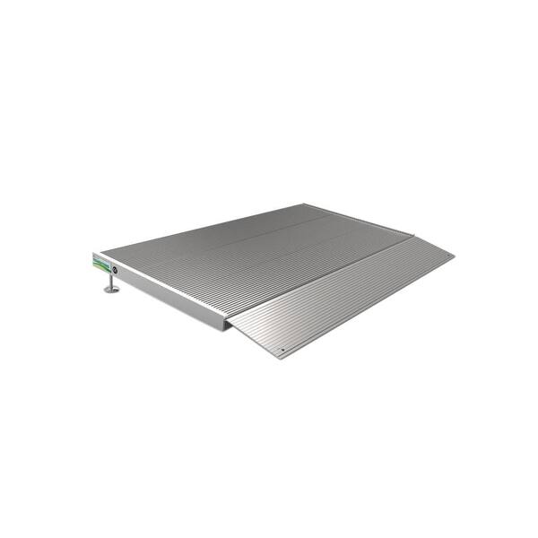 EZ-ACCESS TRANSITIONS Aluminum Threshold Ramp with Adjustable Height 24 in. L x 36 in. W