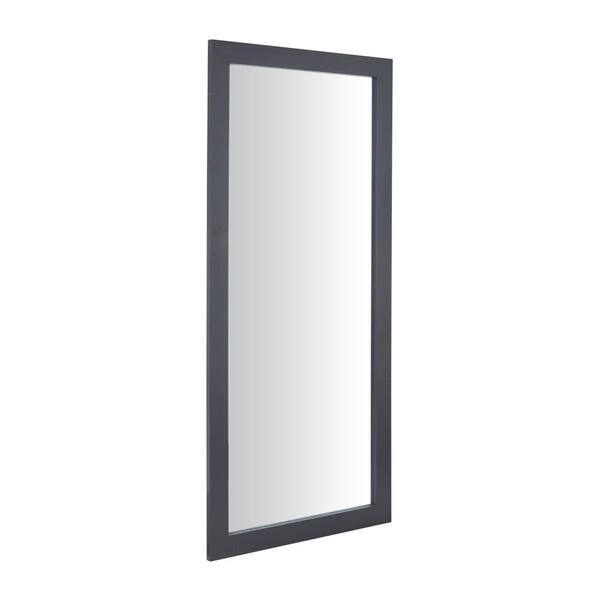 Delta Ready Reflections 31-in W x 31-in H Round Brushed Matte Black Framed  Wall Mirror in the Mirrors department at