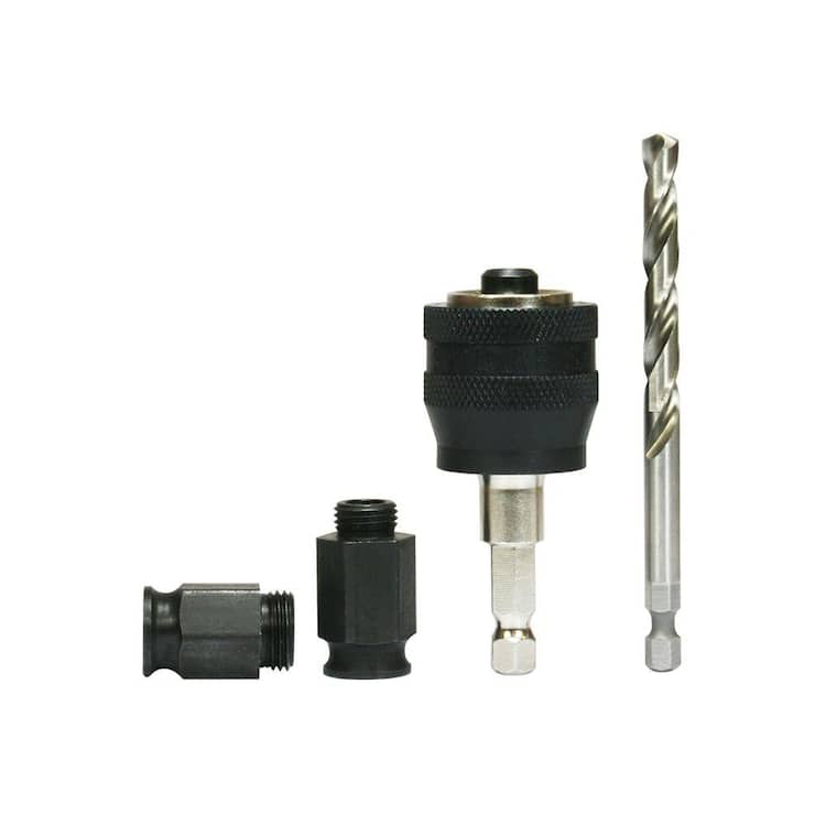 DIABLO 3/8 in. SnapLock Plus Hole Saw Arbor Mandrel System with Fast Plug Ejection