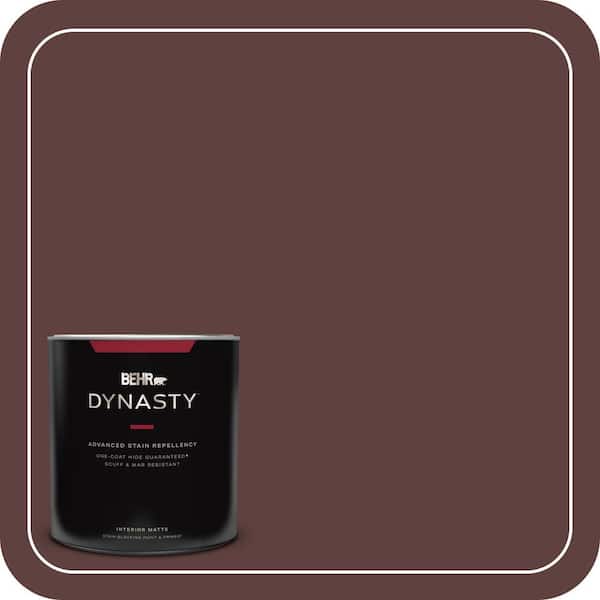 BEHR DYNASTY 1 qt. #BXC-21 Chicory Root Matte Interior Stain-Blocking Paint and Primer