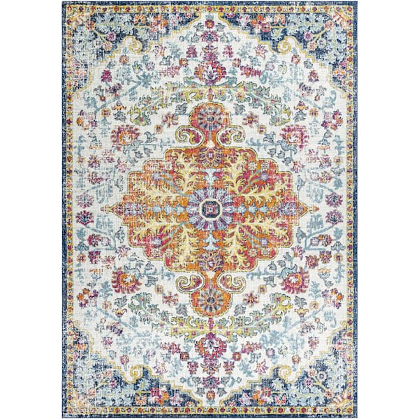 Demeter Ivory 10 ft. x 14 ft. Area Rug