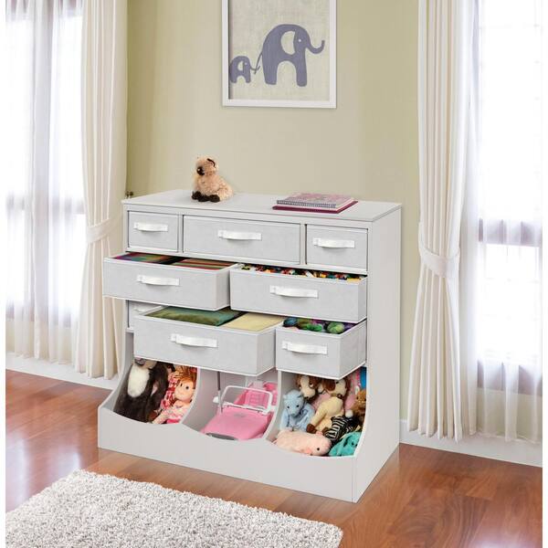 Badger Basket 37 in. H x 36.5 in. W x 15.75 in. D White MDF 11