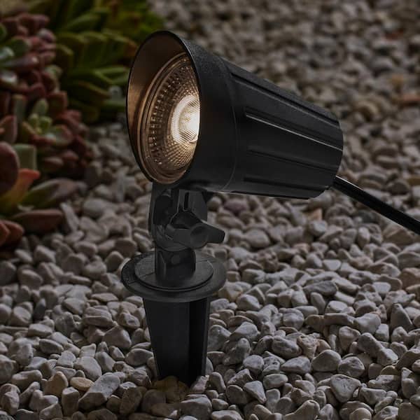 Hampton Bay 450 Lumens Black Low Voltage LED 6-Piece Outdoor