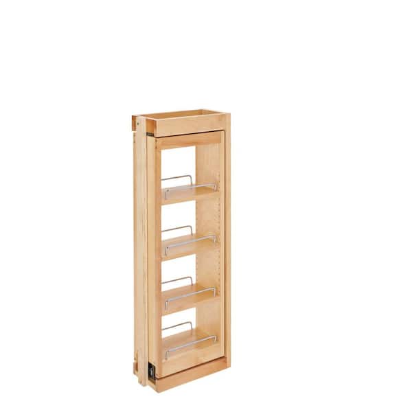 Rev-A-Shelf 6 in. W x 33 in. H Pull-Out Between Cabinet Wall Filler with Soft-Close