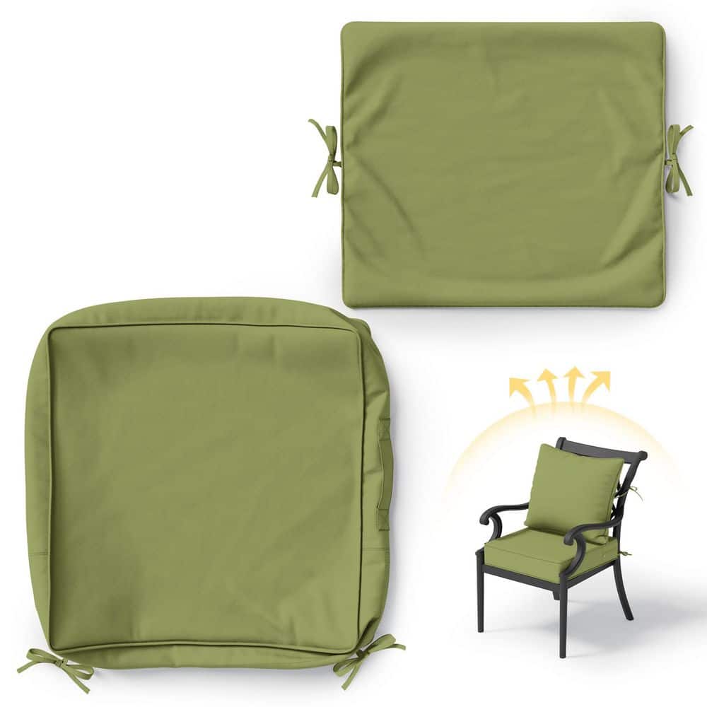 22 in. x 24 in. Square Slipcover Replacement Outdoor Waterproof Seat&Back Cover Set for Chair and Sofa Oliver price history on PriceWatchPro