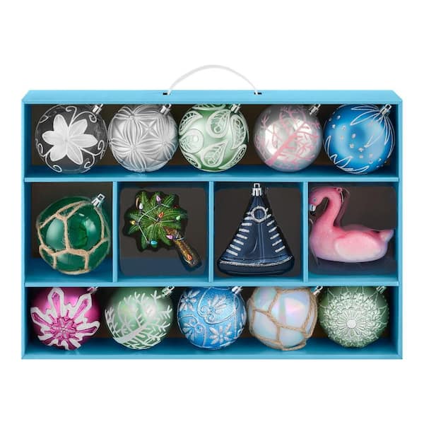 14-Piece Shatter-Resistant Ornaments