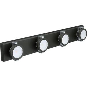 2.25 in. Gray LED Track-Light with Remote