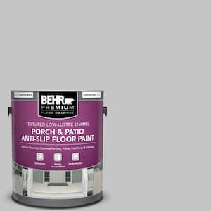 1 gal. #T15-6 Dreamscape Gray Textured Low-Lustre Enamel Interior/Exterior Porch and Patio Anti-Slip Floor Paint