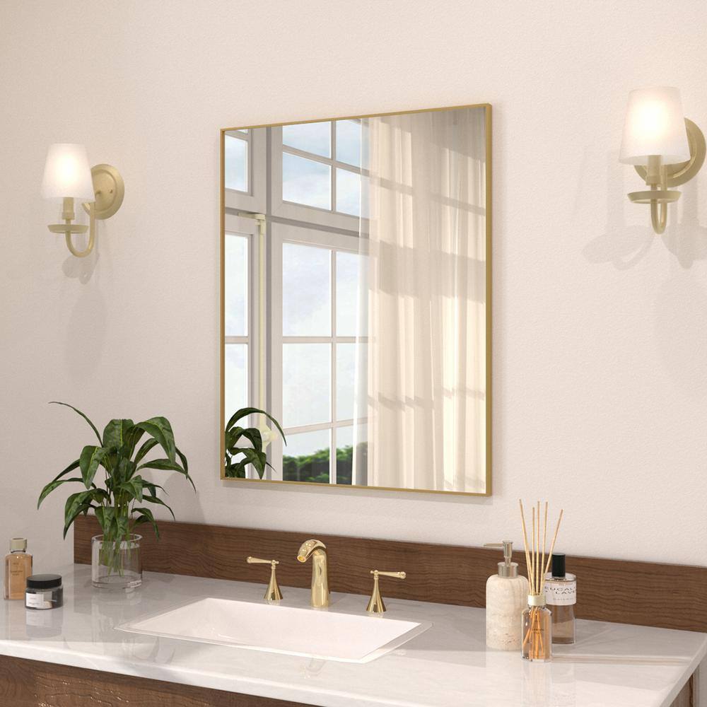 Hermitage Bath Sight 24 in. W. x 30 in. H Rectangular Framed Wall ...