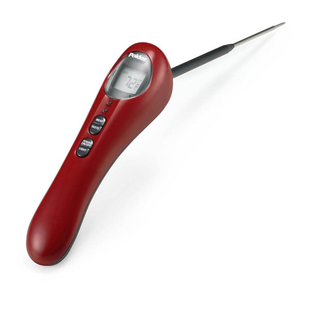 Polder Safe Serve Red Analog Food Thermometer THM-390-39RM