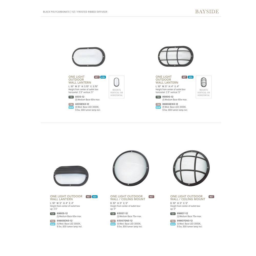 Black Frosted Glass Outdoor Ceiling Light with Ribbed Shade
