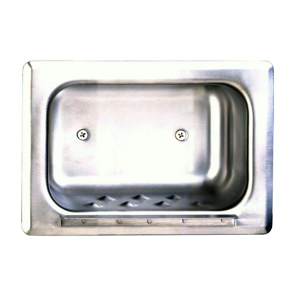 Bobrick B-4380 Recessed Heavy-Duty Soap Dish