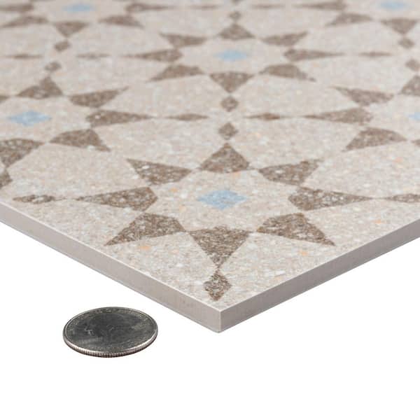 Farnese Aventino Crema 11-1/2 in. x 11-1/2 in. Porcelain Floor and Wall Tile (10.34 sq. ft./Case)