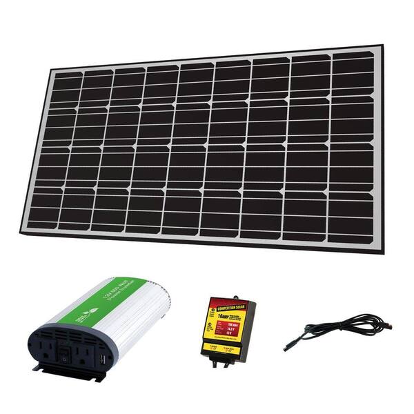 Competition Solar 145-Watt Off-Grid Solar Panel Kit