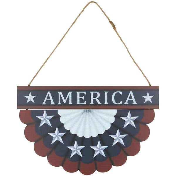 America Wall Bunting Patriotic Hanging Decoration-11.75 in.