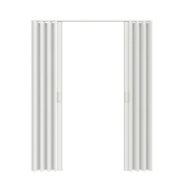SOCBAZZAR 60 in x 80 in. (Double 32 in. ) White Oak Finished