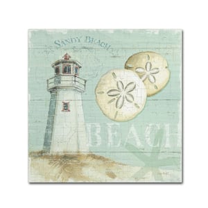 18 in. x 18 in. "Beach House I" by Lisa Audit Printed Canvas Wall Art