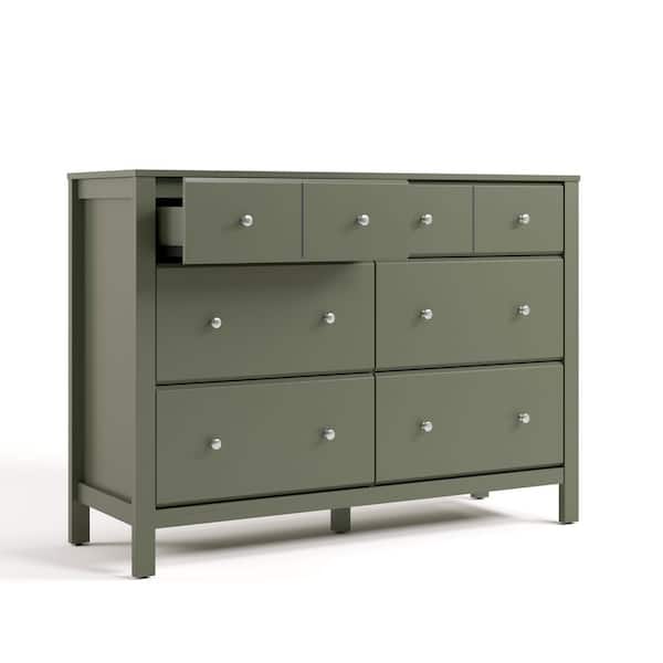 Storkcraft Horizon Olive 6-Drawer 47.88 in. Wide Dresser 03686-00A Storkcraft Horizon Olive 6-Drawer 47.88 in. Wide Dresser 03686-00A
